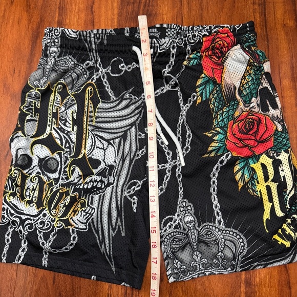 Rebel Vengeance Mesh Shorts Size Medium - Picture 5 of 5